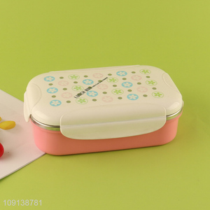 China Imports Food Grade Stainless Steel Bento Lunch Box Food Container