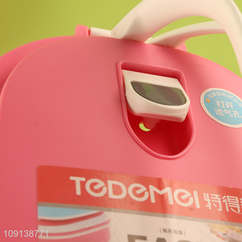 New Arrival Plastic Bento Lunch Box Kids Adults Lunch Box with Handle