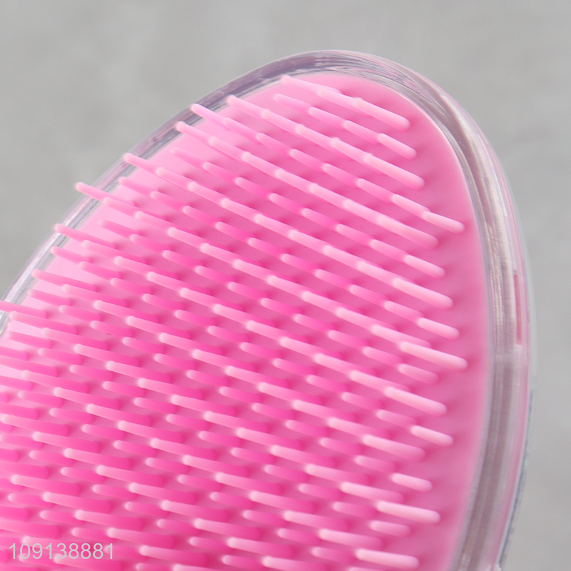 Wholesale Egg Shaped Hair Brush Quicksand Detangle Hair Brush for Kids