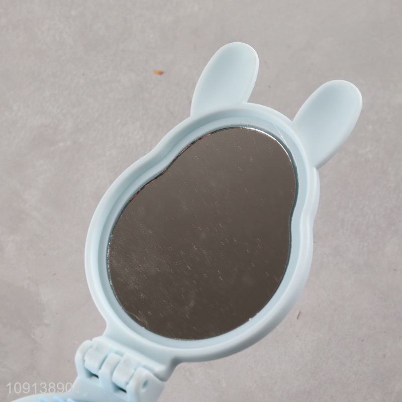 Online Wholesale Folding Hair Brush with Mirror for Travel School