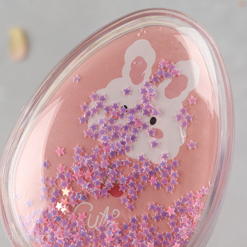 New Product Egg Shaped Hair Brush Quicksand Detangling Massage Comb