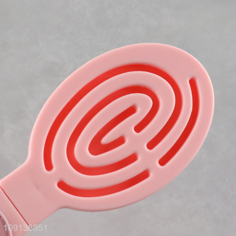 Wholesale Travel Size Pocket Brush Folding Hair Brush with Mirror