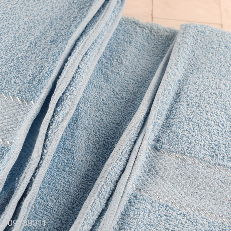 China Imports Solid Color Super Absorbent Bath Towel for Home Hotel