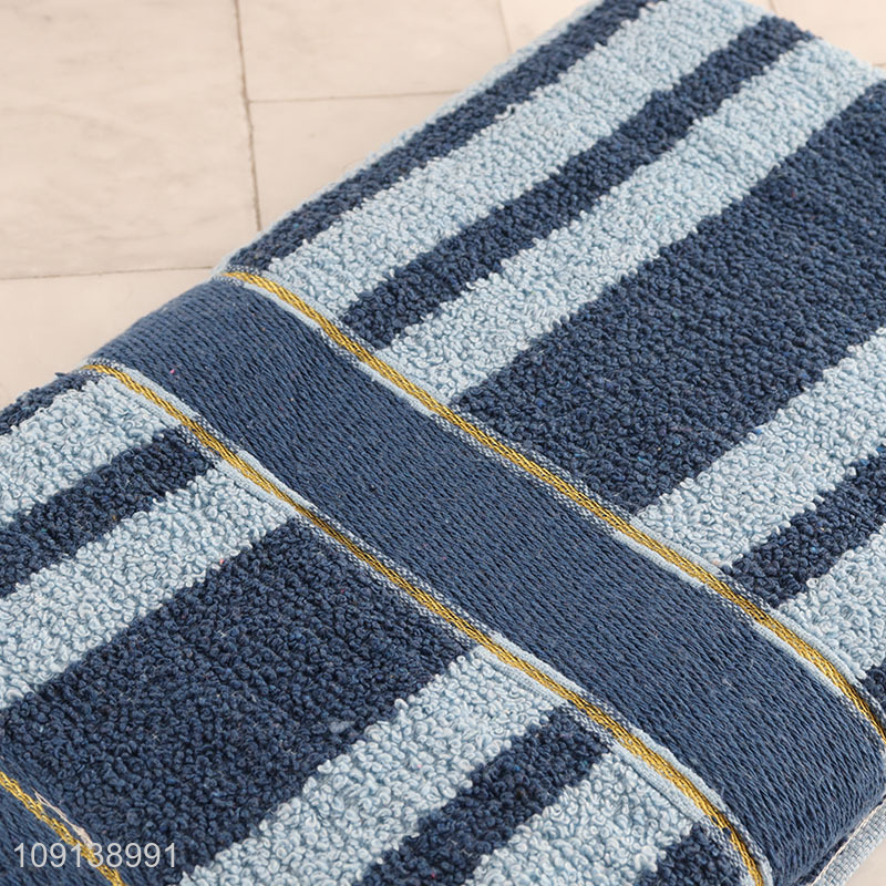 New Product Colorful Striped Bath Towel For Bathroom Hotel Spa
