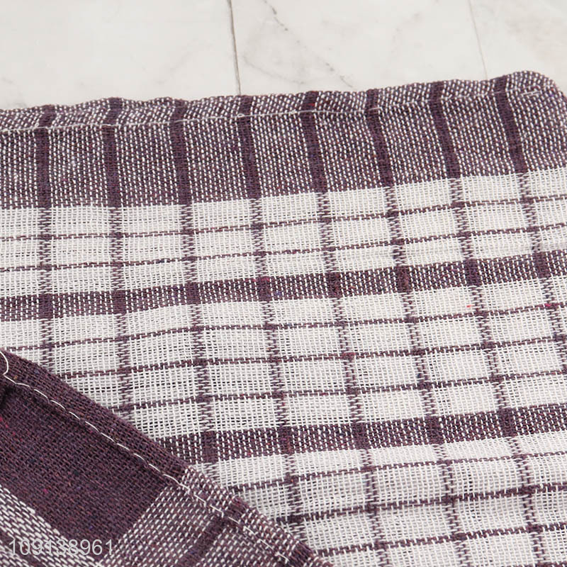 Good Quality Checkered Cleaning Towel Multi-Function Cleaning Rag