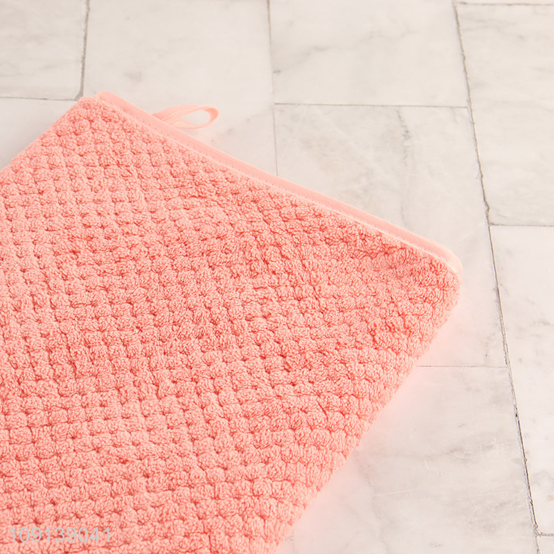 Hot Selling Solid Color Quick Drying Ultra Absorbent Facial Towels