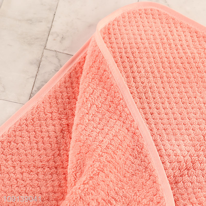 Hot Selling Solid Color Quick Drying Ultra Absorbent Facial Towels