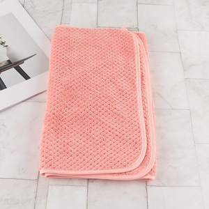 Hot Selling Solid Color Quick Drying Ultra Absorbent Facial Towels