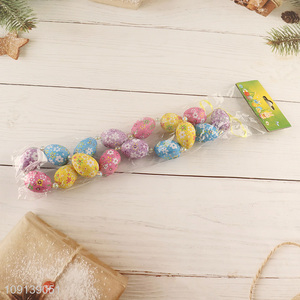 Good Quality 16PCS Foam Easter Eggs for Easter Tree Decoration