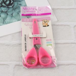 High Quality 5 Inch Heavy Duty School Student Scissors with Cover