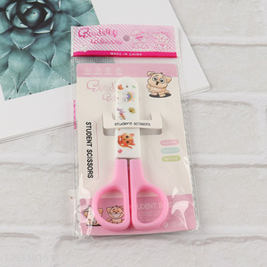 Factory Price 5 Inch Stainless Steel Student Scissors with Cover