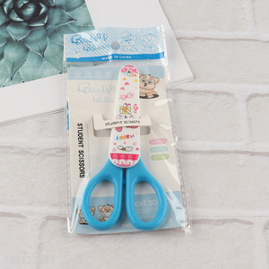 New Product 5 Inch Blunt Tip Student Scissors Kids Scissors with Cover