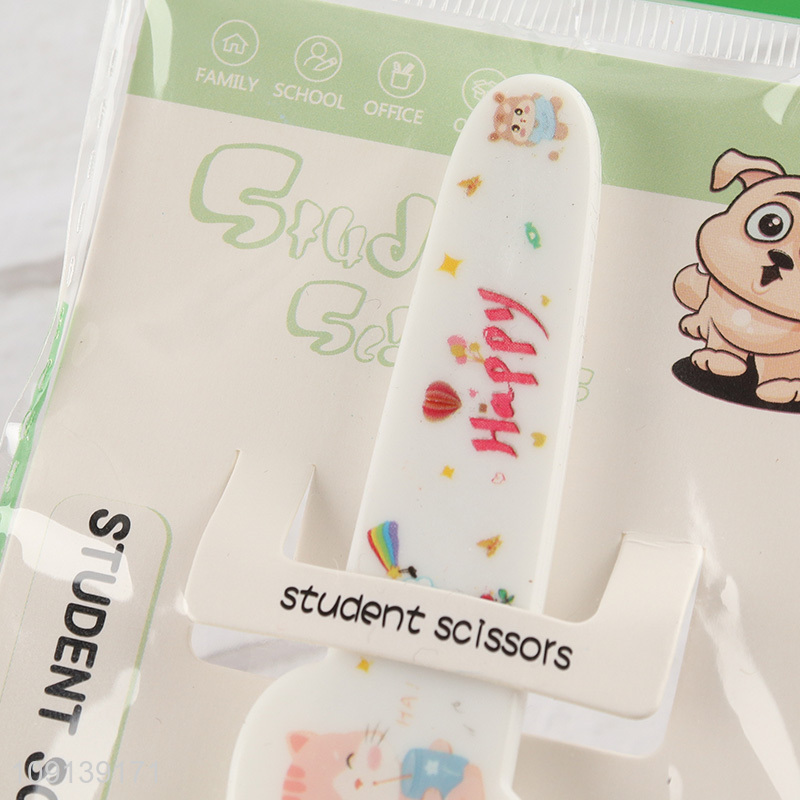 Hot Selling 5 Inch Student Scissors Paper Cutting Scissors with Cover