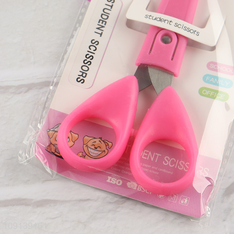 High Quality 5 Inch Heavy Duty School Student Scissors with Cover