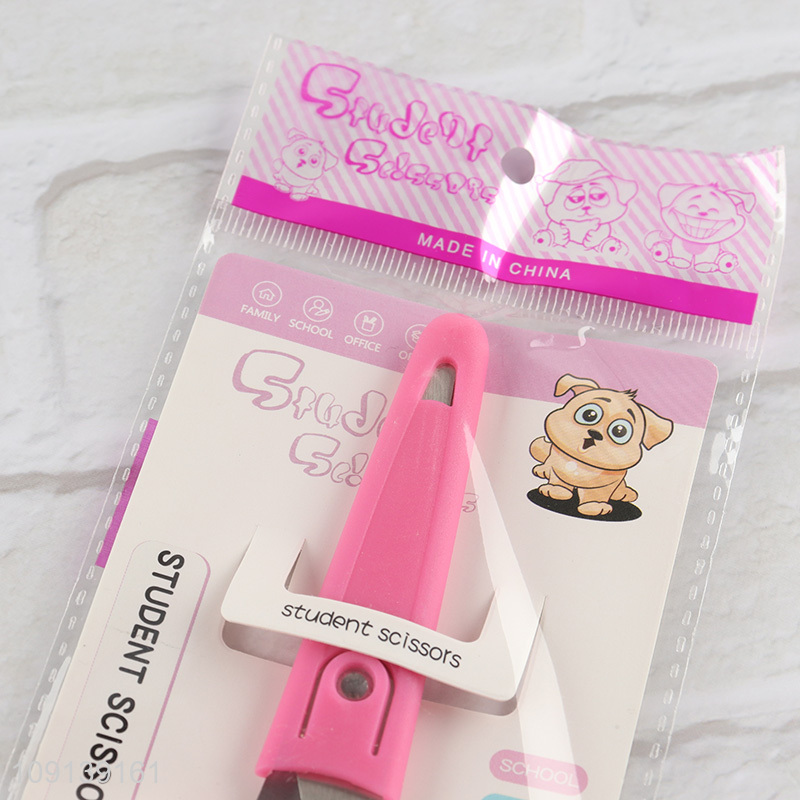 High Quality 5 Inch Heavy Duty School Student Scissors with Cover