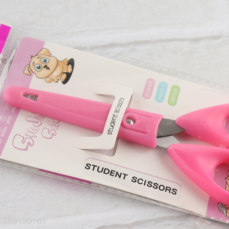 High Quality 5 Inch Heavy Duty School Student Scissors with Cover