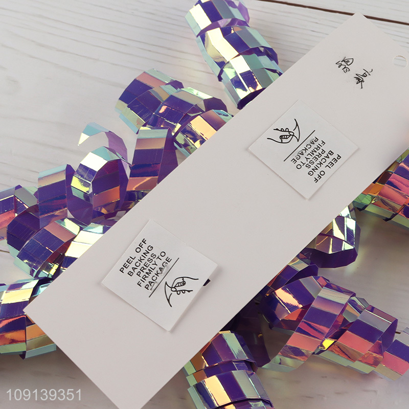 Wholesale 2PCS Self-Adhesive Gift Bows Curling Ribbons for Gift Wrapping