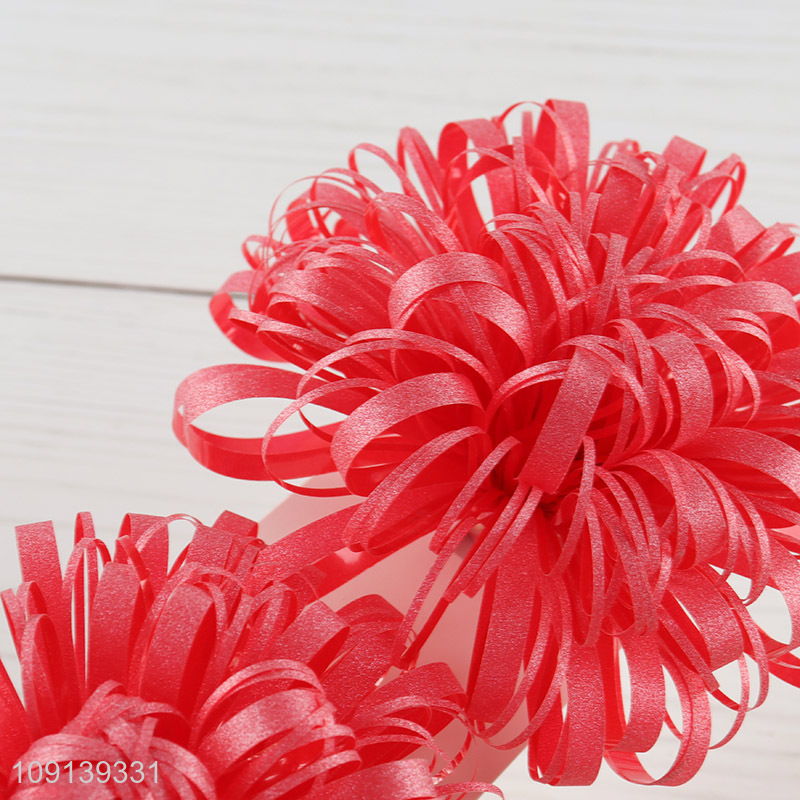 New Product 2PCS Self-Adhesive Gift Bows Christmas Gift Wrap Accessorires