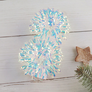 Hot Selling 2PCS Self-Adhesive Gift Bows for Christmas Decor Gift Wrapping