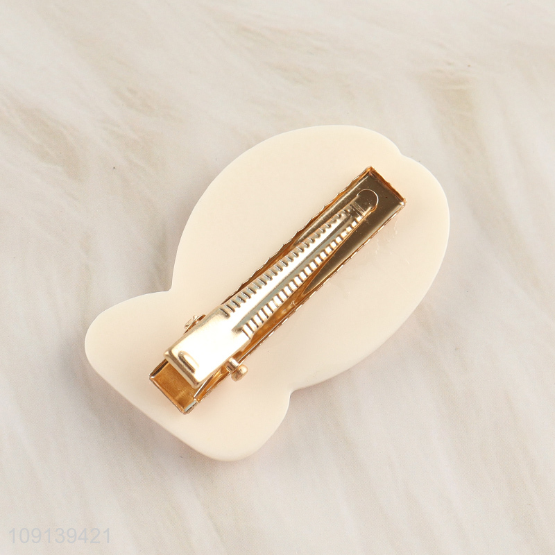 New Arrival 2PCS Cute Acrylic Hair Clips Cute Hair Barrettes Hairpins