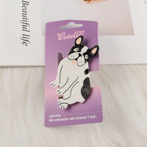 New Arrival Cute Dog Hair Claw Clips Hair Jaw Clips for Girls