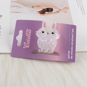 New Product Cute Bunny Hair Claw Clips Small Rabbit Claw Clips