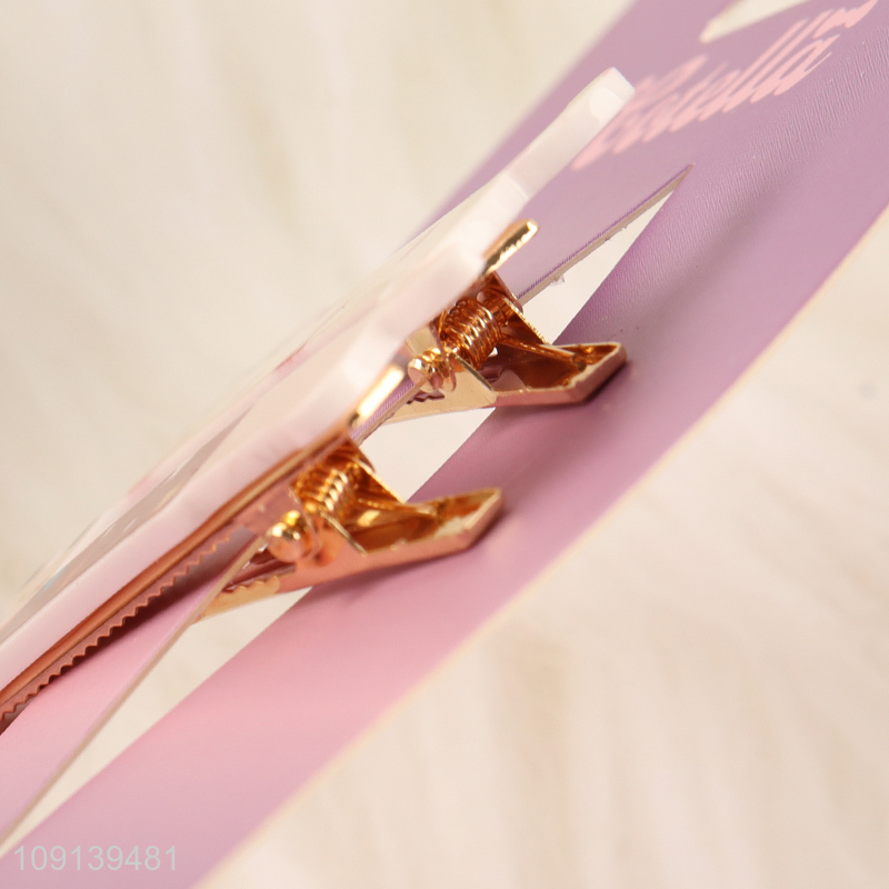 Wholesale 2PCS Cute Cat Hair Clips Acetate Hair Clips for Girls