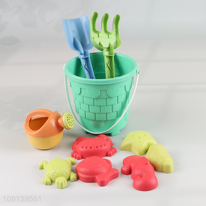 Yiwu market children sand shovel toys beach toys with bucket