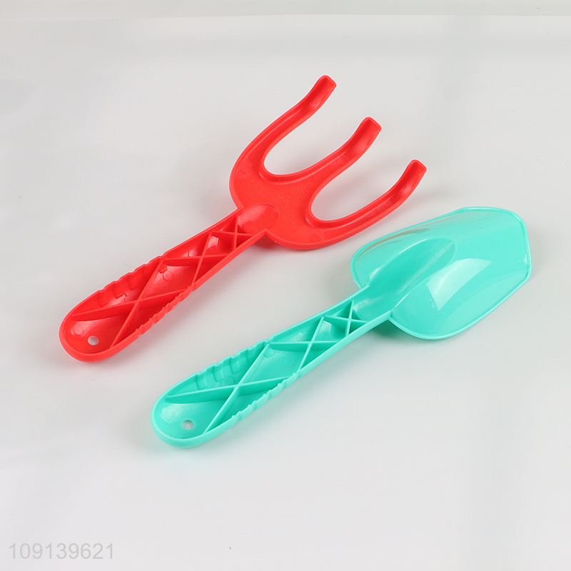 China wholesale outdoor plastic sand shovel toys beach toys set