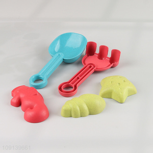 Good price wheat straw sand shovel toys beach toys for children