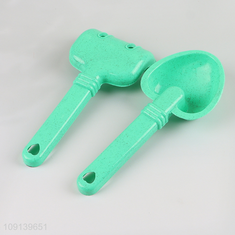 Good quality wheat straw kids sand shovel toys beach toys