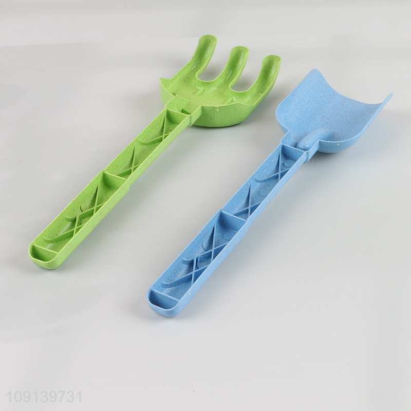 China wholesale wheat straw kids sand shovel toys beach toys