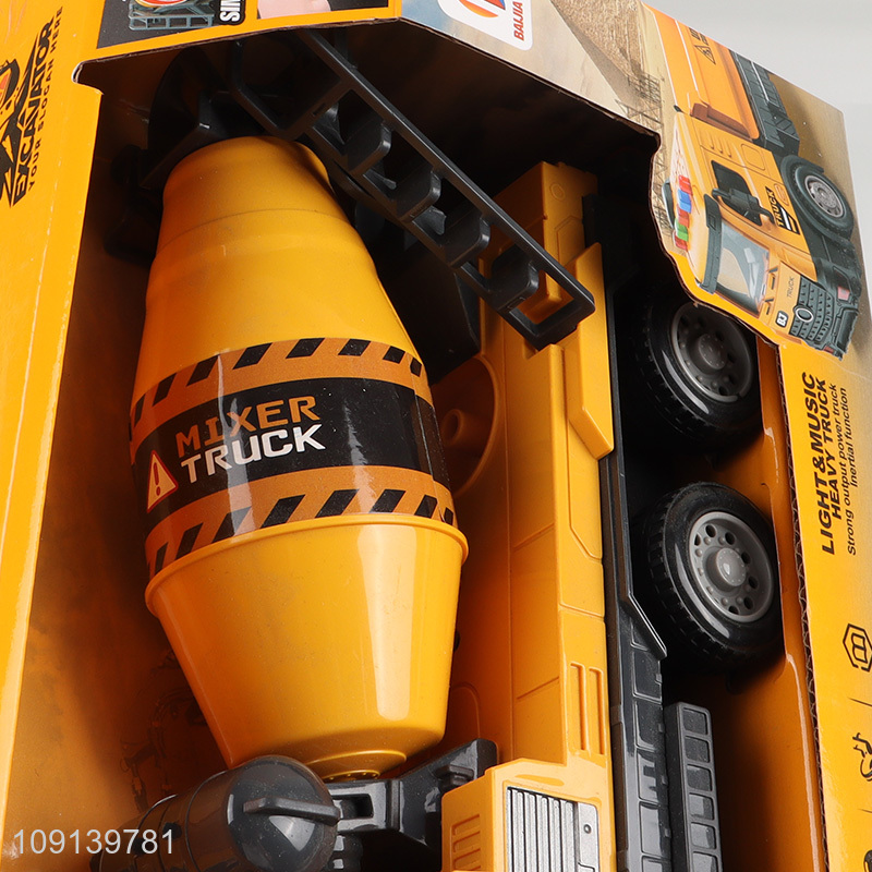 Yiwu market children electric project truck with lights & sound