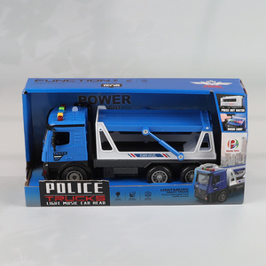 Hot products children electric police truck toys for sale
