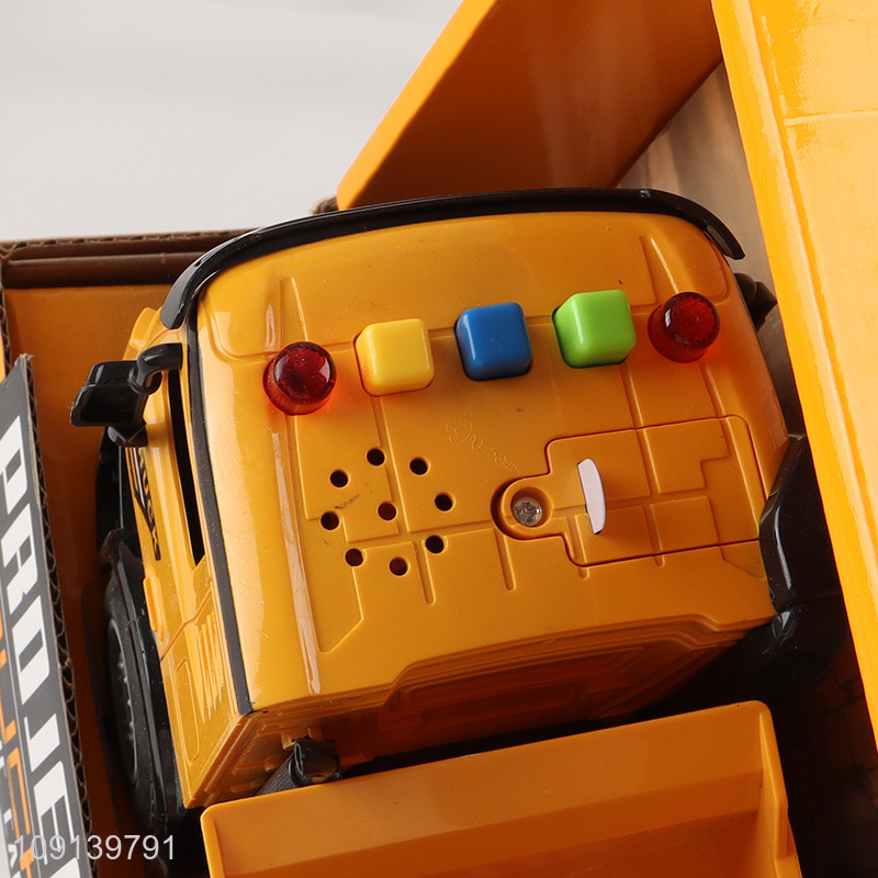 Low price children electric project truck with lights & sound