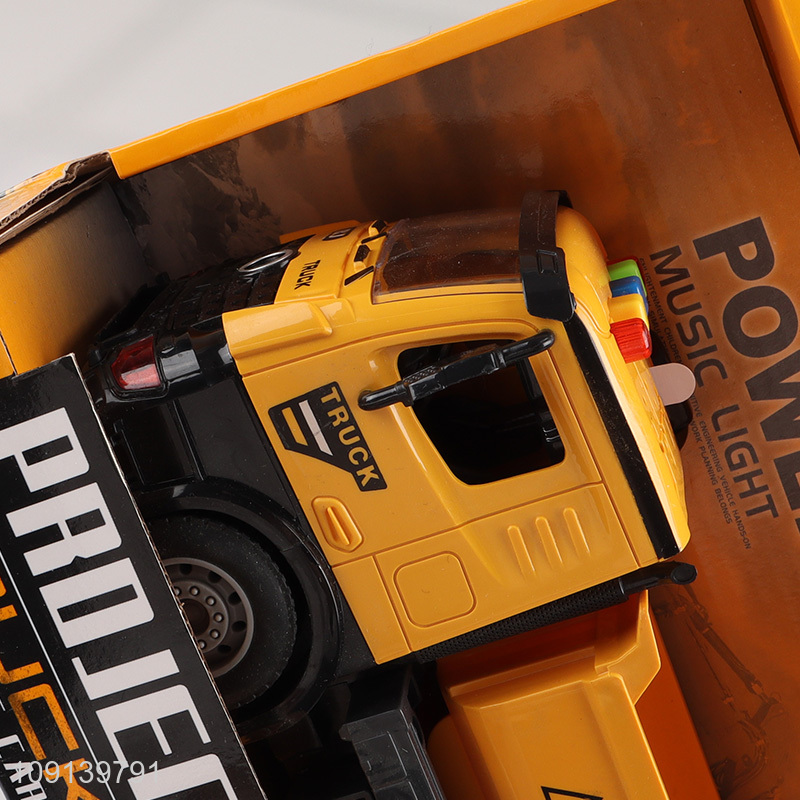 Low price children electric project truck with lights & sound