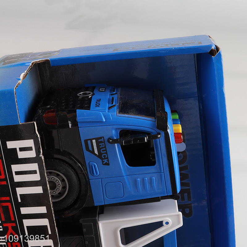 Hot products children electric police truck toys for sale