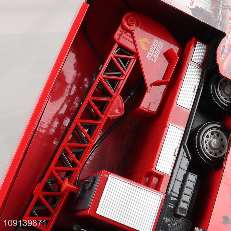 Top products children electric rescue truck toys with lights & sound
