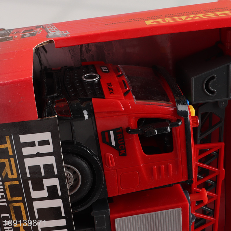 Top products children electric rescue truck toys with lights & sound