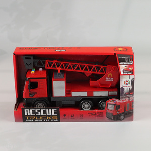 Top products children electric rescue truck toys with lights & sound