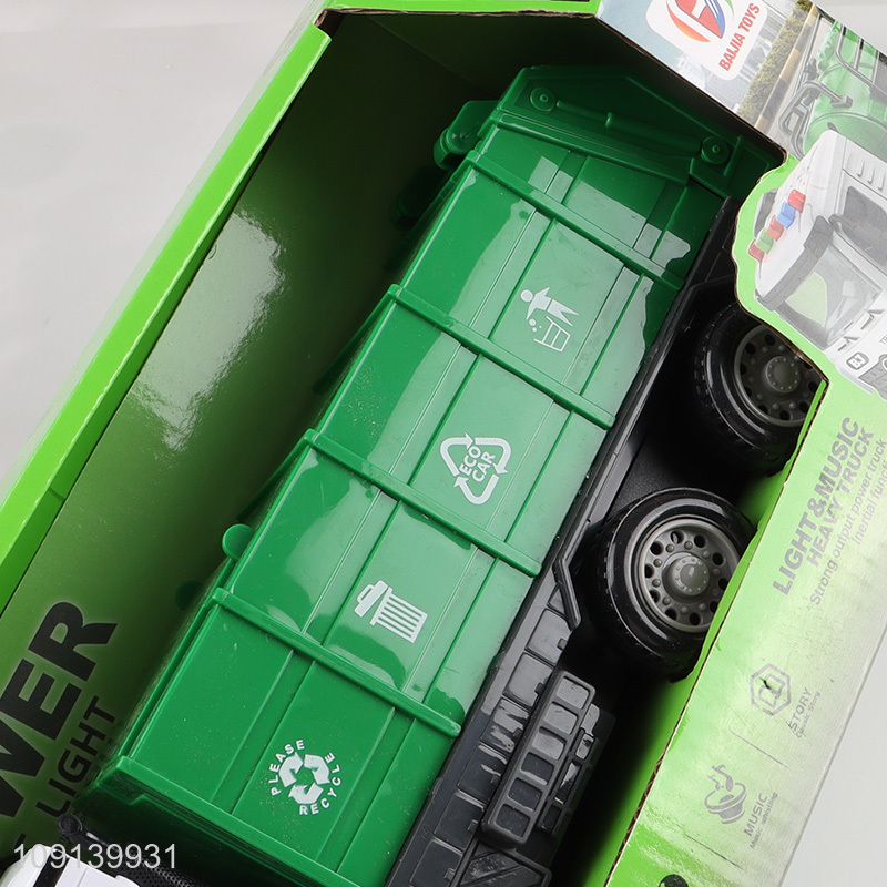 Most popular electric recycle truck toys with lights & sound