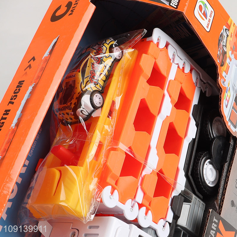 Good price kids ejection start truck toys with lights & sound