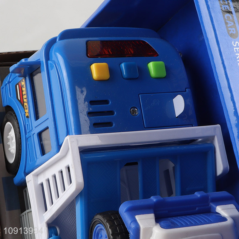 China supplier kids inertia police car truck toys for sale