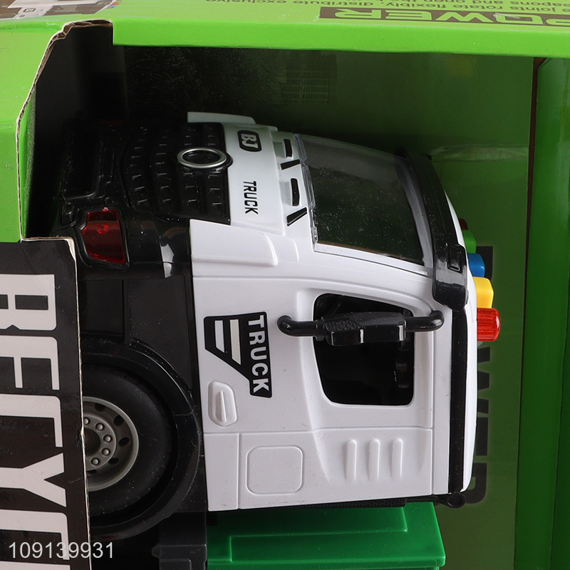 Most popular electric recycle truck toys with lights & sound