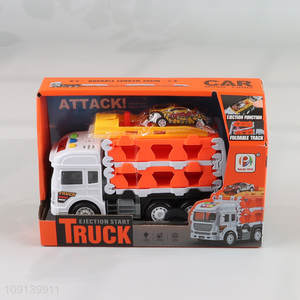 Good price kids ejection start truck toys with lights & sound