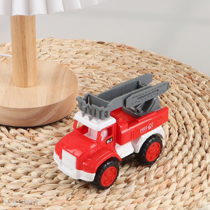 China wholesale inertia fire engine truck toys for children