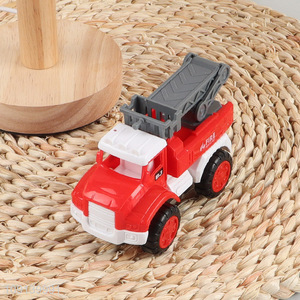 Yiwu market children car toys inertia rescue truck toys