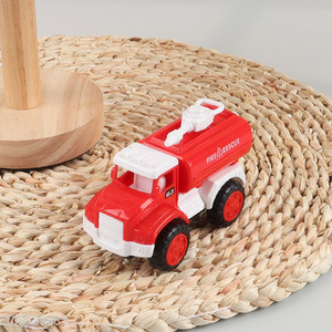 Factory wholesale children inertia rescue truck toys for children