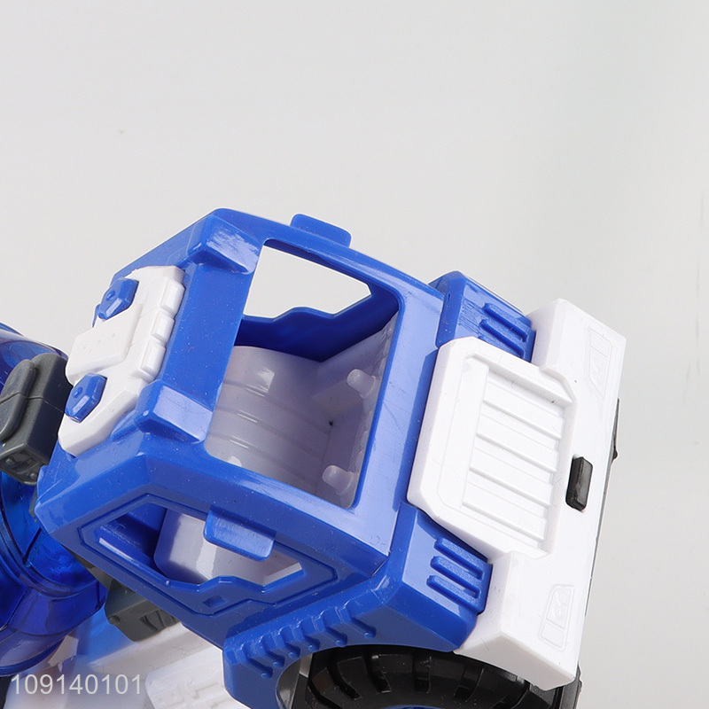 Top products kids inertia engineering truck toys sliding cement mixing trucks