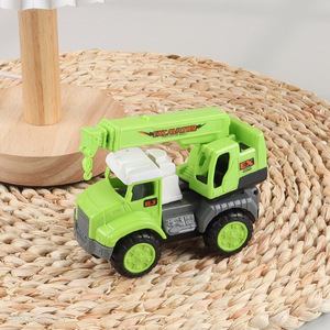 Latest products kids inertial excavator truck toys sliding truck toys